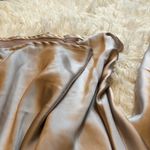 Old Navy Champagne Satin Cowl Maxi Dress Size S Photo 5