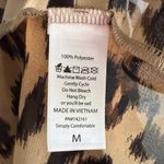 LuLaRoe Leopard Print Long Cardigan Duster Medium Open Front Lightweight Boho Layering Photo 7