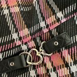 Steve Madden NYC XXXL Dress Pink Plaid Heart Fall Academia Twee Preppy School Photo 3