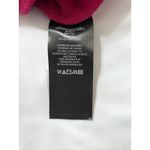 Anthropologie  Womens Structured Long Sleeve Top Blouse XXS Hot Pink Smocked Cuff Photo 5