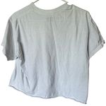 Forever 21 Romeo & Juliet Leonardo DiCaprio White Short Sleeve Crop Top Photo 1