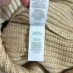 Aerie New with tags  tan beige chunky knit thick heavy weight oversized sweater Photo 4