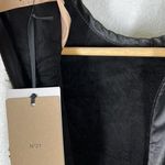 No 21 Crystal Embellished Faux Leather Dress Size undefined Photo 5