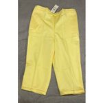 Alfred Dunner  Butter Colored Capri Pants Classic Fit 14 New Photo 4