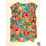Floral &‎ Ivy Floral Print Ruffle Sleeve Blouse Top Photo 4