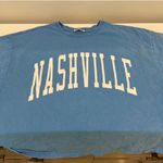 Nashville oversized shirt Blue Size M Photo 0