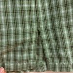 Princess Polly Women’s Green Plaid Checkered Gingham Slit Skirt size 2 Photo 2