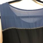 Moulinette Soeurs  Carrington Tweed Skirt Dress Black & Navy Photo 5