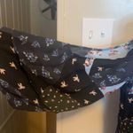 Anastasia Bird Floral Patchwork Cold Shoulder Silk Dress Parker Photo 6