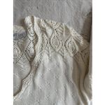 Vintage Jay Jacobs 100% Cotton Crochet‎ Sweater Women's Size M Made in USA White Size M Photo 8
