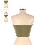 Topshop Green Tube Top Photo 3