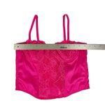 Sincerely Jules Hot Pink Lace Satin Push Photo 3