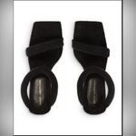 Good American Black Terry Slip On High Heel Sandals Photo 5