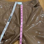 House Of CB  Glossy Tie Dye Tan Skinny Pants Photo 12