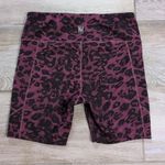 Nicole Miller  Sport Biker Shorts | Leopard Print High-Waisted Spandex Shorts Photo 6