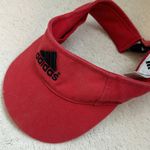 Adidas  red visor hat Photo 4