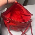 Coach Tyler Tote Pebble Leather Bag in Cherry Red (F54687) Photo 5