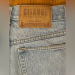 Gitano Jeanswear Vtg 90s Grunge Streetwear High Waist Straight Leg Denim Sz 10 Blue Photo 2
