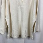 J.Jill Sleep White Cream Boucle Sweater Knit Short Sleeve Top Sz.3X Photo 3
