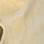 Saville Vintage Turtleneck Button Pocket Sweater White Cream Size M Photo 3