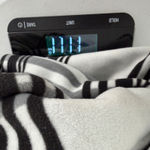 BCX New Womens Medium Double Breasted Belted Plaid Fleece Coat Jacket Casual Photo 12