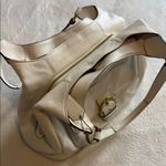 Coach Campbell Triple Entry Pebbled Leather Hobo – Style F24868 in Cream/Ivory Photo 7