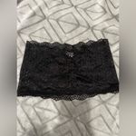 CHUNS Black Lace Bandeau Tube Top Size F Photo 3
