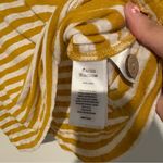 Cynthia Rowley  100% linen long sleeve shirt yellow‎ size small Photo 4