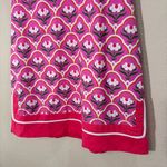 Entro  Shirt Sz S Pink Floral Scallop Boho Cottagecore Summer Feminine Fairy EUC Photo 4