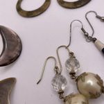 Lot Of 5 Costume Earrings Pierced Dangle Drop Hoop Etc Women’s Mix Some Handmade Photo 8