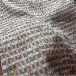 Vintage 80s Prestige Retro Button Up Blouse Top USA Made Womens Medium Pink Photo 5