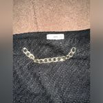 Mango tweed mini skirt with gold chain Photo 1