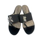 Dress Barn  Women's Sandy Black Charmed Wedges Photo 4