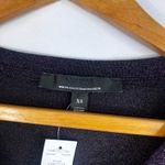 White House | Black Market WHBM NWT Metallic Shimmer Purple Stretchy Dressy Top Christmas Holiday Sz XS Photo 4