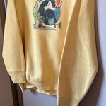 Fruit of the Loom  Soft Yellow sweatshirt XL Photo 3