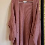 Topshop NWOT‎  pink chunky knit cardigan Photo 0
