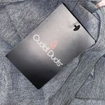 Cuddl Duds Women's Softwear with Stretch Long Sleeve Crew Neck shirt top gray L Photo 6