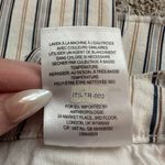 Anthropologie Pilcro & the Letterpress white, blue & brown striped High-Rise Bootcut jeans 26 Photo 8