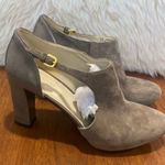 Naturalizer  Neutral Gray Leather Pumps Booties Photo 0