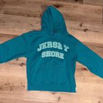 Teal Jersey Shore Sweatshirt Blue Size L Photo 0