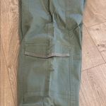 Kensie Mid Rise Stretch Twill Drawstring Jogger Cargo Pants,Green ,12/31 NWT Photo 5