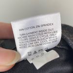 EXPRESS Black & Gold Foil Snakeskin Print Skinny Jeans Photo 6