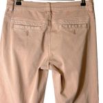 prAna  Jenessa Blush Pink Cropped Chino‎ Pants Size 6 Button Fly Organic Cotton Photo 8