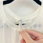 Free People Movement Say My Name Smock Top in White Size S NWT Photo 4
