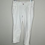 Old Navy  Straight Mid Rise Jeans White‎ Photo 5