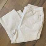 Coldwater Creek  Creme Classic Fit Jeans Size 18W Photo 6