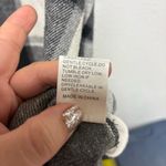 Gray and White Plaid Fleece Skirtall Black Size 3X Photo 5