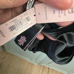 Victoria's Secret Black Velvet Open Back Bodysuit NEW XS Rhinestone Back Glam Photo 3