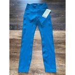 Lululemon Wunder Train Mesh Panel High Rise 25” Hawaiian Blue Size 4 NWT Photo 1