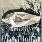 Soybu Womens  Ikat active dress with Bra black white cross back Size small EUC Photo 6